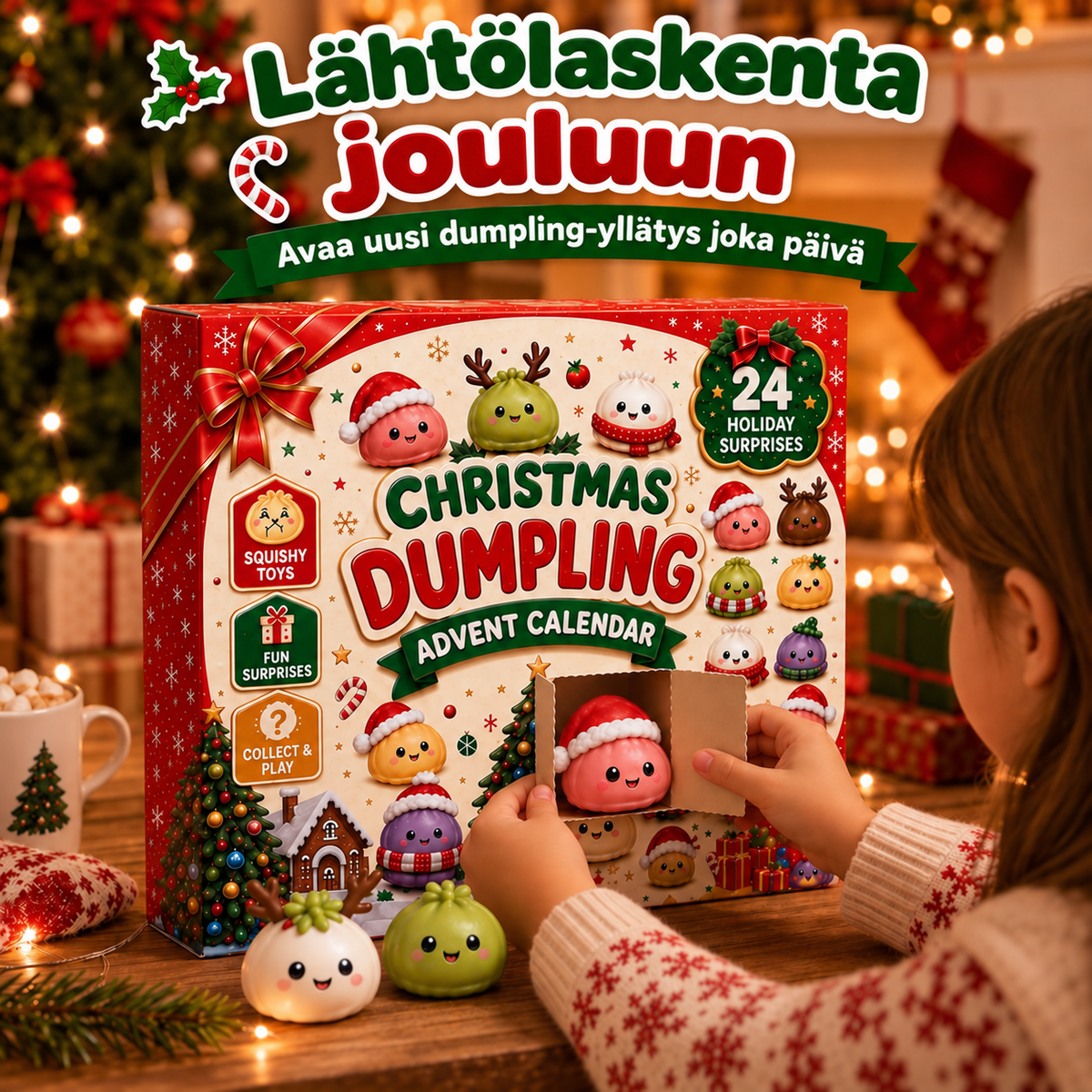 Squishy Dumpling Joulukalenteri