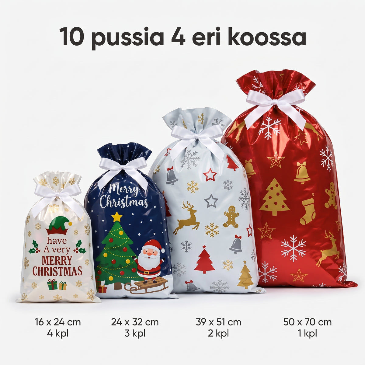 Scandi Joululahjapussit